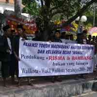 30 Warga Madura Beri Dukungan pada Walikota Surabaya