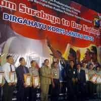 Polda Jatim Raih ISO 9001 dan Rekor MURI