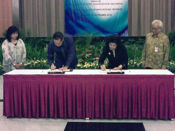 MoU BKPM dengan Pengusaha Hotel & Restoran
