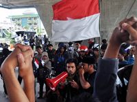Aksi Menuntut Kedamaian di Tarakan