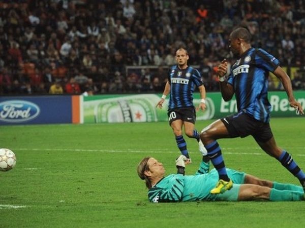 Inter Menang, Etoo Jadi Bintang