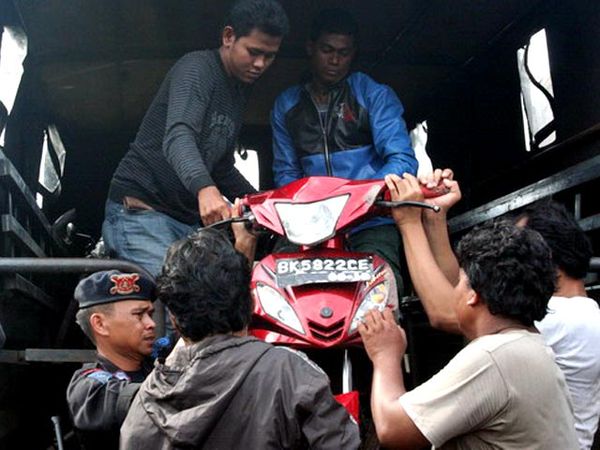 Motor Milik Kelompok Bersenjata Diamankan