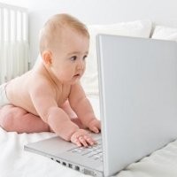 Baru Lahir, Bayi pun Sekarang Sudah Eksis di Facebook