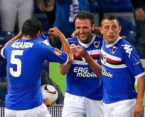 Penalti Pazzini Menangkan Sampdoria