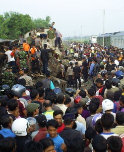 Kecelakaan di Pemalang, Jadwal KA Argo Anggrek Kacau 