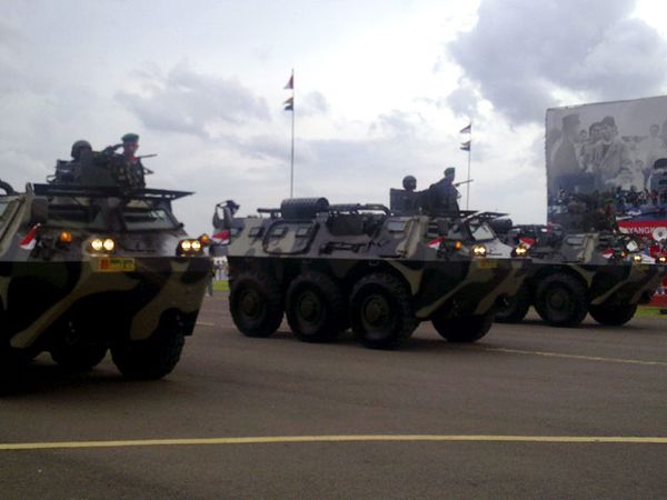 Jelang HUT, TNI Gelar Gladi Bersih