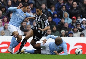 City Atasi Newcastle 2-1