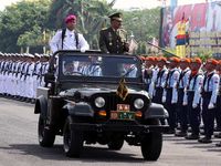 HUT TNI di Makodam Surabaya