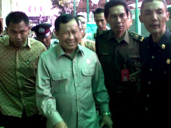 Susno Tiba di PN Jaksel