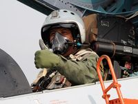 Panglima TNI Terbangkan Sukhoi
