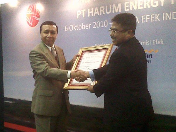 Harum Energy Melantai di Bursa
