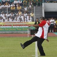 Tonton Indonesia-Uruguay, SBY Undang Tim Cikeas