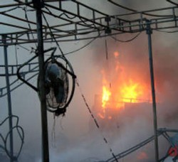 Kebakaran di Tambora Berhasil Dipadamkan 