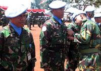 TNI Konga XX-G Terima Medali MONUSCO 