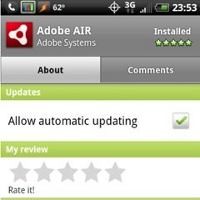 Adobe AIR Mendarat di Android