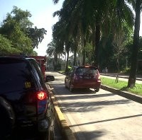 Tak Ada Penjaga, Busway Ragunan Diterobos Kendaraan