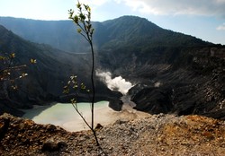 Eksotiknya Tangkuban Perahu