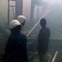 1 Jam Api Berhasil Dipadamkan, 7 Rumah Hangus Ludes