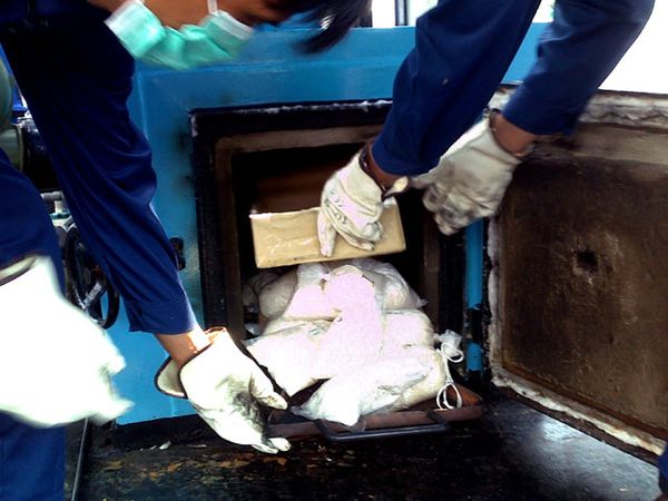 BNN Musnahkan Heroin dan Sabu