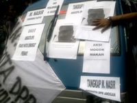 Dukung Fujio, 3 Sopir Mogok Makan
