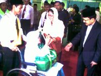 Menkes Lepas Kloter I Jamaah Haji DKI