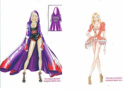 Katy Perry dan Lingerie ala Petinju di Runway Victorias Secret