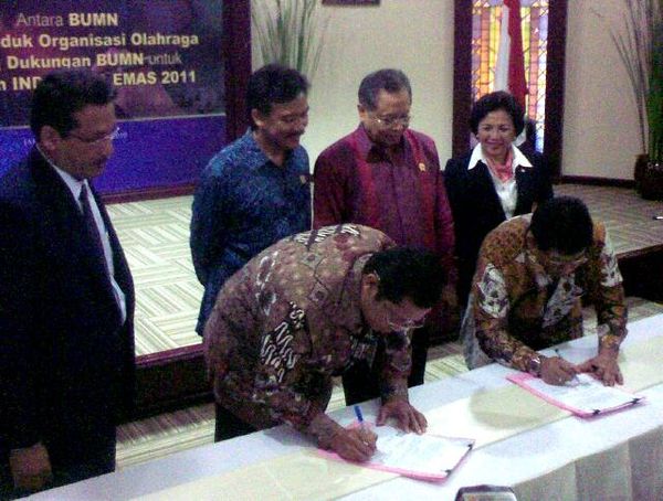 57 BUMN Jadi Sponsor Organisasi Olahraga