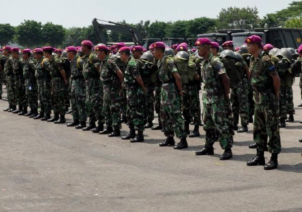 Marinir Kirim Prajuritnya ke Wasior