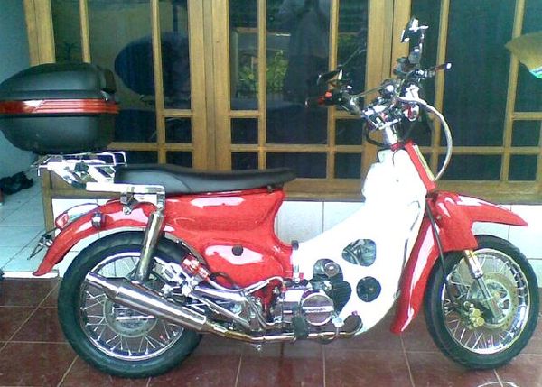 Modifikasi Si Cetol Honda C70