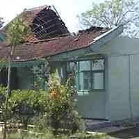 Gedung SMPN 4 Pasuruan Ambruk