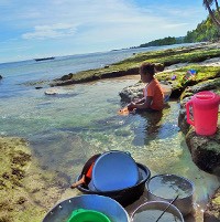 Menangkap Air di Desa Anggaduber