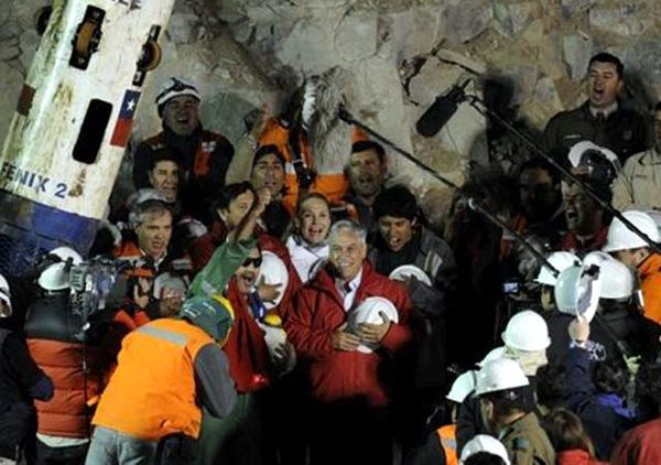 33 Penambang Chili Berhasil Dievakuasi