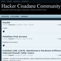  Forum Hacker Cisadane: Nama Seram dengan Kegiatan Positif 