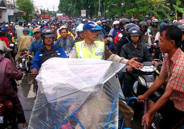 Banjir, Kawasan Simo Pomahan Macet