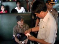 Penumpang KA Jurusan Jakarta Disweeping
