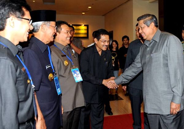 SBY Buka Rakor Gubernur se-Indonesia