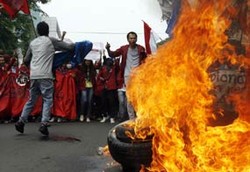 Lalu Lintas Jl Merdeka Utara Normal, Jl Diponegoro Masih Dialihkan