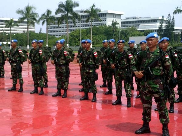 Pasukan Garuda Kembali dari Kongo