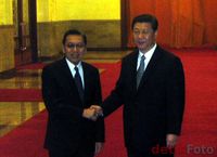 Boediono Bertemu Wapres China