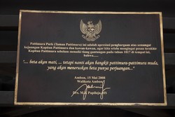Menengok Monumen Pahlawan Nasional Martha Christina Tijahahu yang Terlupakan 