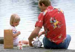 Ayah yang Doyan Makan Wariskan Diabetes ke Anak Perempuan 