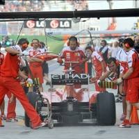 Catatan Ferrari di Sirkuit Baru