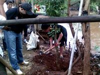 Calon Diplomat Kemlu Tanam Pohon