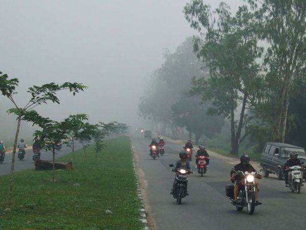 Kabut Asap Selimuti Pekanbaru