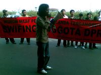 Bendera Sweeping Anggota BK ke Yunani 