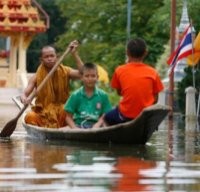 Banjir Terus Meluas di Thailand, 32 Orang Tewas