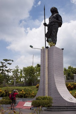 Menengok Monumen Pahlawan Nasional Martha Christina Tijahahu yang Terlupakan 