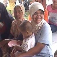 Pengungsi Merapi di TPA Tanjung Kekurangan Susu dan Makanan Bayi