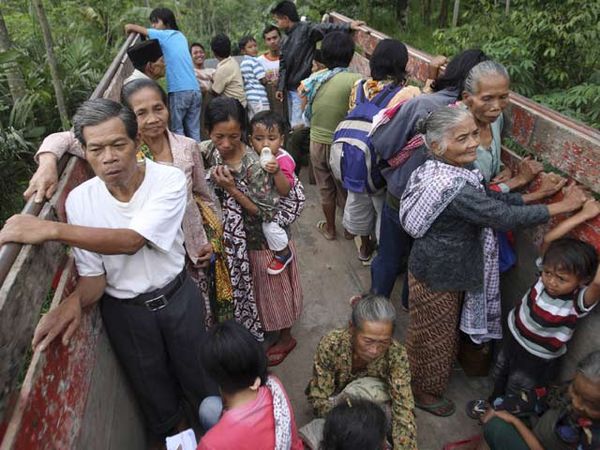 Warga Sleman Dievakuasi
