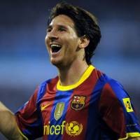 Messi Bahagia di Barca